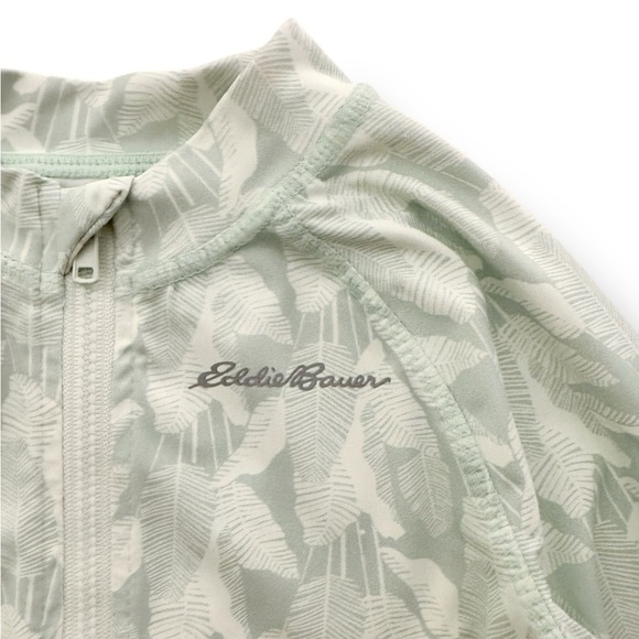 Eddie Bauer | Baby Tropical Leaf Rashguard Suit (24 mos) 🍃 - Picture 2 of 6